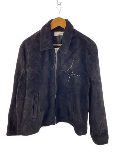 商品画像：65537/レザージャケット・ブルゾン/2/山羊革/BLK/無地/65537-BL01C 1