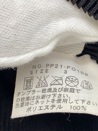 商品画像：カーディガン(薄手)/3/ポリエステル/BLK/無地/PP21-FO109 4