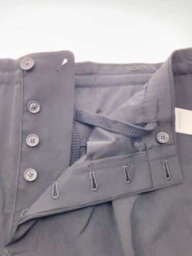 商品画像：サルエルパンツ/2/ウール/BLK/無地/HM-P01-100 3