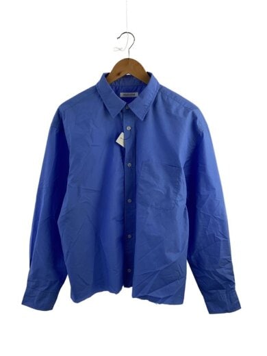 商品画像：長袖シャツ/L/ポリエステル/BLU/241-1028 1