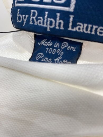 商品画像：ポロシャツ/3L/コットン/WHT 4