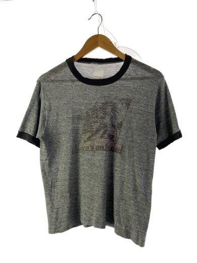 商品画像：ONLY ONE リンガーTEE/Tシャツ/--/--/GRY 1