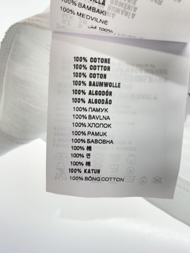 商品画像：Tシャツ/S/コットン/WHT/dna604 s151 5