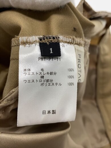 商品画像：スラックスパンツ/1/ウール/BEG/PNT-PT-11 4