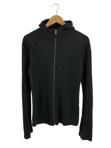 商品画像：I/ジップアップニットパーカー/M/コットン/GRY/FN-UX-KNIT000027/// 1