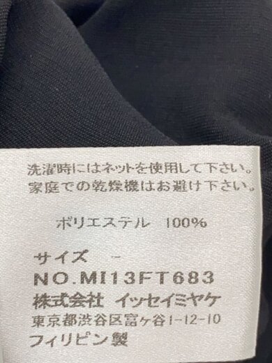 商品画像：ノースリーブワンピース/--/ポリエステル/BLK/無地/MI13FT683// 5