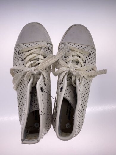 商品画像：ハイカットスニーカー/M/WHT/レザー 3