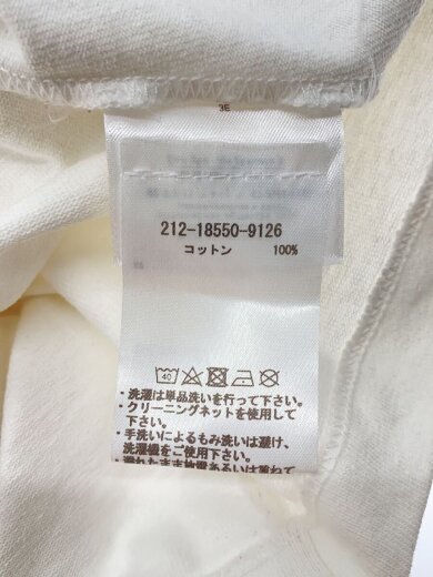 商品画像：Tシャツ/--/コットン/WHT/プリント/212-18550-9126 5