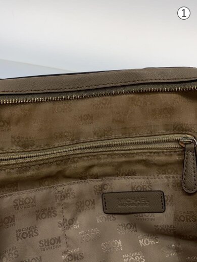 商品画像：ショルダーバッグ/レザー/BEG// 7