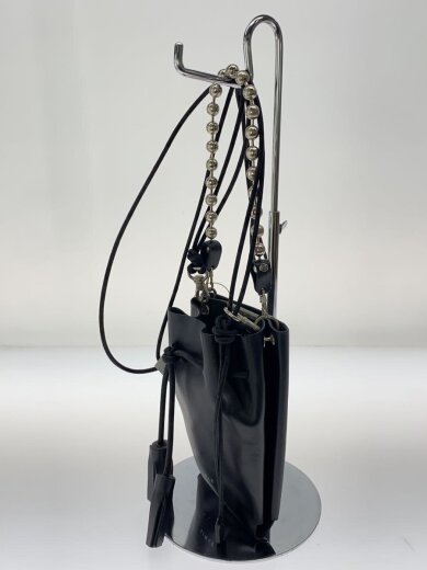 商品画像：ショルダーバッグ/レザー/BLK 2