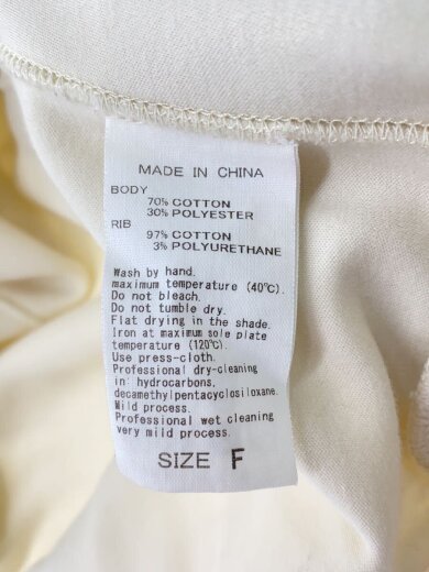 商品画像：セットアップ/FREE/ポリエステル/BEG/無地/GAE-05020 4