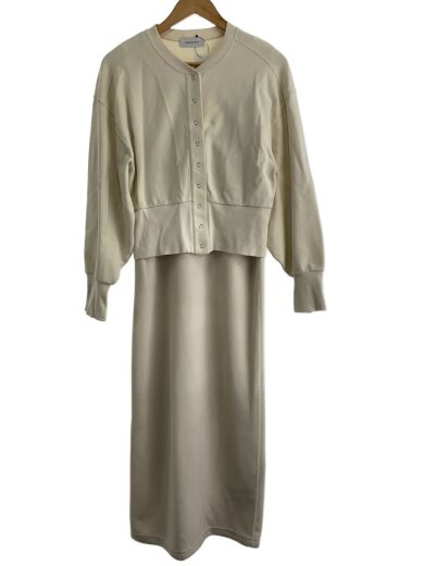 商品画像：セットアップ/FREE/ポリエステル/BEG/無地/GAE-05020 7