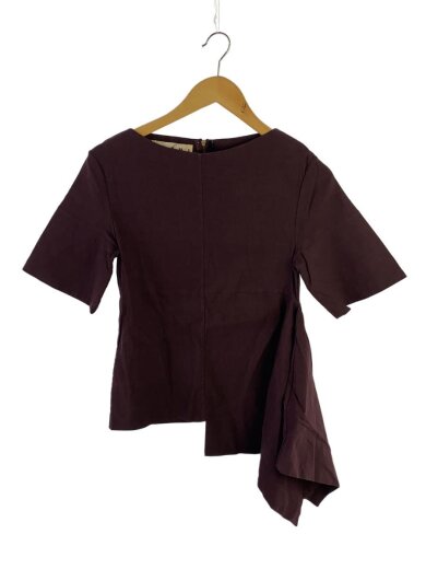 商品画像：半袖ブラウス/38/リネン/BRD/無地/CAMAR29A00TL234/アシンメトリーブラウス 1