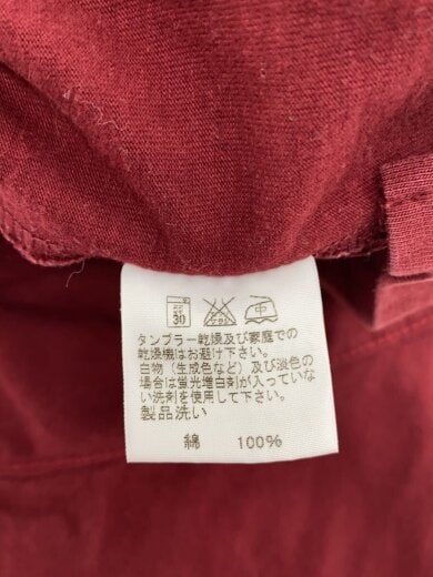 商品画像：長袖Tシャツ/M/コットン/RED/ME03JK476// 5