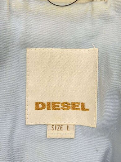 商品画像：I/バックパッチパイピングテ/L/レザー/CRM/無地// 3