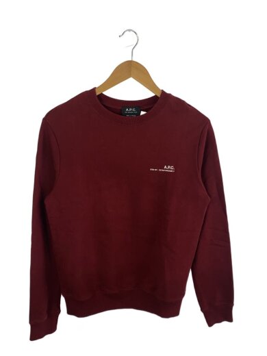 商品画像：スウェット/S/コットン/RED/プリント/ワンポイントロゴプリント 1
