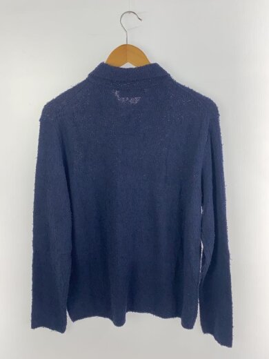 商品画像：カーディガン(薄手)/48/コットン/NVY/LH2511KN002ENA/ネップファブリックポロカーデ 2