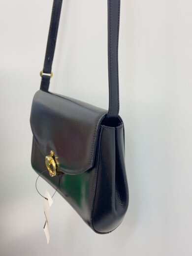 商品画像：GUCCI/ショルダーバッグ/レザー/ブラック/無地 2