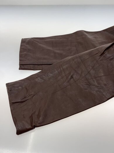 商品画像：レザージャケット・ブルゾン/38/レザー/BRW/無地 4