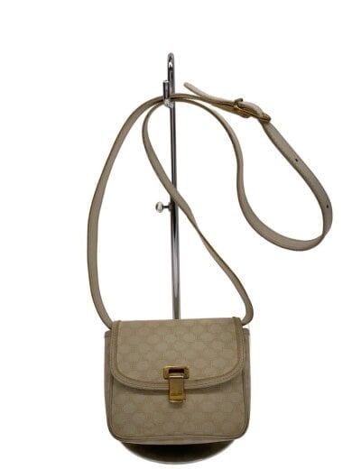 商品画像：ショルダーバッグ/レザー/CRM/ホワイトマカダム 1