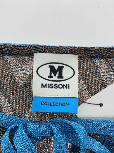 商品画像：長袖ブラウス/XL/コットン/BLU/総柄/2DJ00098 2J002L 3