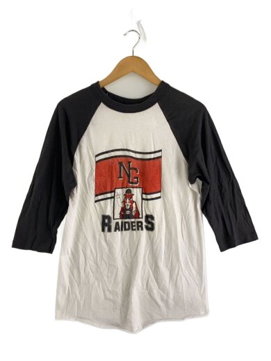 商品画像：90s/RAIDERS/7分袖カットソー/--/コットン/WHT/プリント// 1