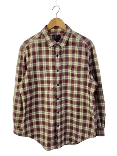 商品画像：ネルシャツ/M/コットン/RED/チェック 1