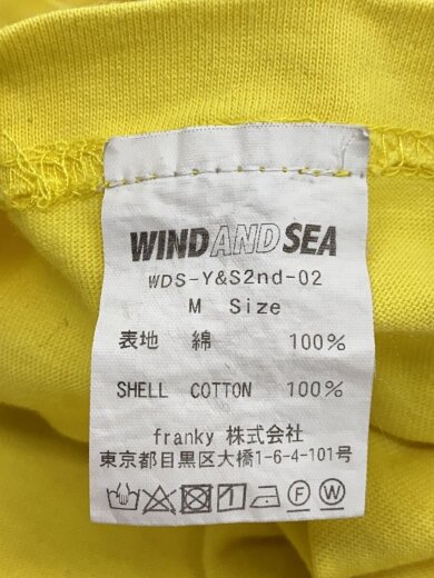 商品画像：Tシャツ/M/コットン/YLW/wds-y&s2nd-02 4