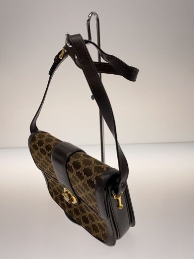 商品画像：マカダム/ゴールド金具/ショルダーバッグ/キャンバス/BRW 2