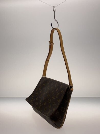 商品画像：ミュゼット・タンゴ_モノグラム・キャンバス_ショートショルダー/PVC/BRW 2