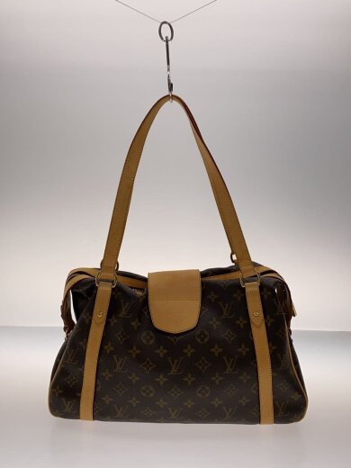 商品画像：ストレーザPM_モノグラム・キャンバス/PVC/BRW 3