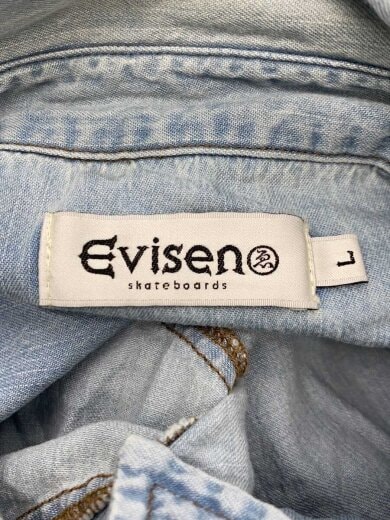 商品画像：2ND CHAMBRAY DENIM SHIRT/デニムシャツ/長袖シャツ/L/コットン/BLU/無地 3