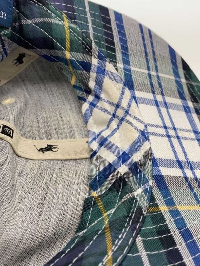 商品画像：×POLO/YANKEES/キャップ/FREE/コットン/GRN/チェック/メンズ 6