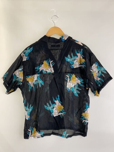 商品画像：ALOHA LONE SHIRT S/S/半袖シャツ/1/コットン/BLK/総柄/JIE-23S-SH08// 2