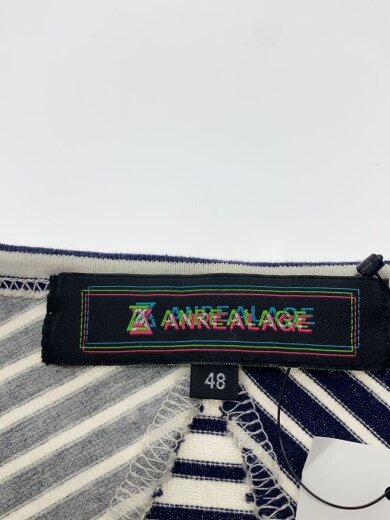 商品画像：長袖Tシャツ/48/コットン/NVY/ボーダー 3