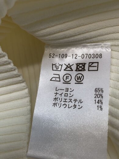 商品画像：カップオフショルニット/FREE/レーヨン/WHT/52-109-12-070308// 5
