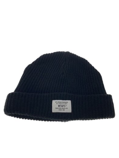 商品画像：ニットキャップ/FREE/アクリル/BLK/メンズ/232madt-ht03// 1