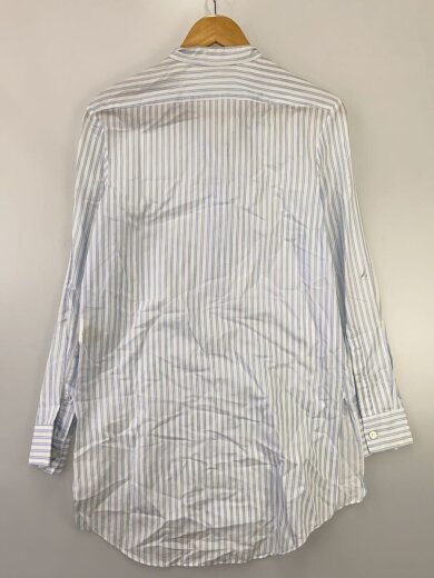 商品画像：プルオーバ-/長袖シャツ/34/コットン/BLU/ストライプ/1662-343-1220// 2