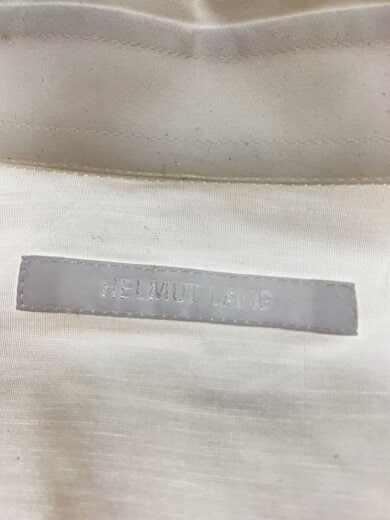 商品画像：ウエストコートバックストラップポプリンシャツ/長袖シャツ/S/コットン/WHT 3