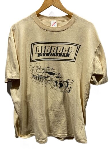 商品画像：R/90s/USA製/LIDDELL/シングルステッチ/Tシャツ/XL/コットン/BEG 1