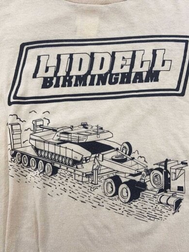 商品画像：R/90s/USA製/LIDDELL/シングルステッチ/Tシャツ/XL/コットン/BEG 4