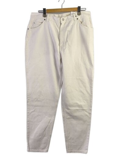 商品画像：09922/90s/ホワイトデニムパンツ/USA製/M/ホワイト/無地/09922-0251// 1