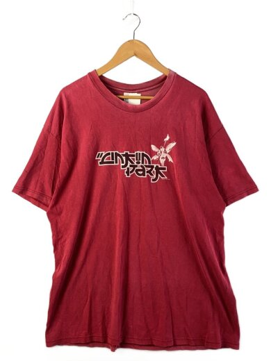 商品画像：LINKIN PARK HYBRID THEORY/Tシャツ/XL/コットン/RED// 1