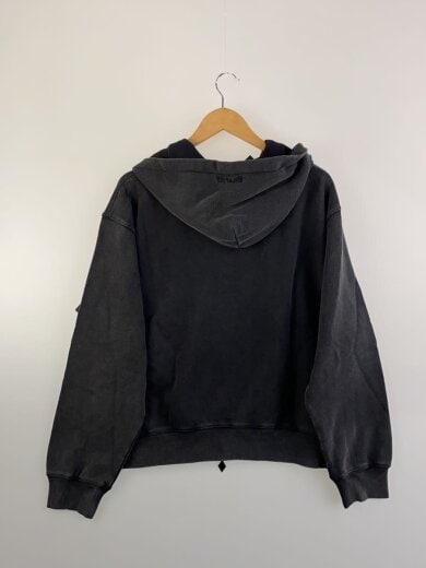 商品画像：DUSTY IRON CROSS RHINESTONE ZIP/ジップパーカー/L/コットン/BLK/プリント 2