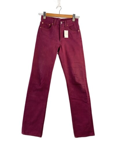 商品画像：USA製/501XX/90s/ボトム/28/コットン/RED/無地 1