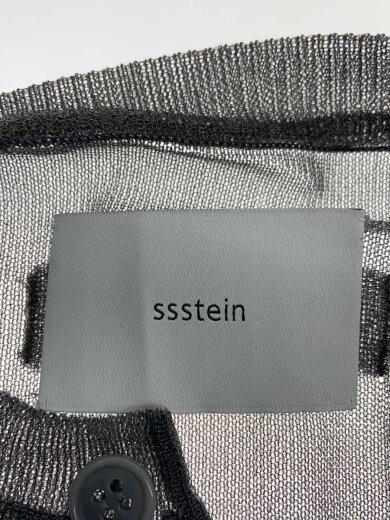 商品画像：24SS/SHEER KNIT CREW NECK/カーディガン(薄手)/S/ナイロン/GRY/無地/ST.// 3