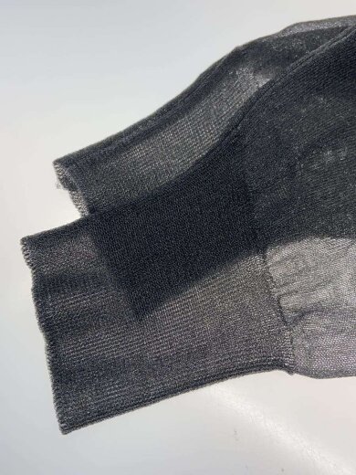 商品画像：24SS/SHEER KNIT CREW NECK/カーディガン(薄手)/S/ナイロン/GRY/無地/ST.// 5