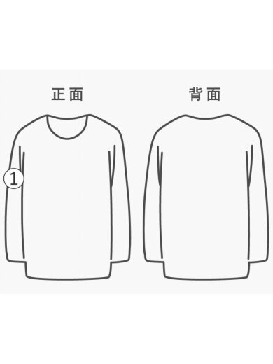 商品画像：スウェット/M/コットン/GRY/プリント 6