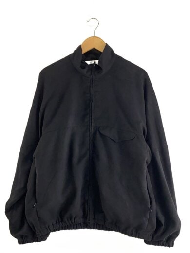 商品画像：VEGAN SUEDE KIMONO BLOUSON/ブルゾン/1/ポリエステル/ブラック/ANC-JK56 1