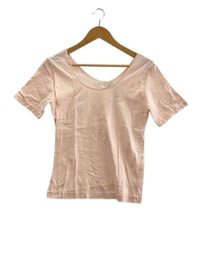 商品画像：UネックTシャツ/L/コットン/PNK/D-TK1551 1
